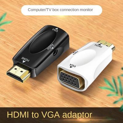 Конвертер HDMI в VGA HD-адаптер для ТВ-монитора Проектора Интерфейс VGA в HD