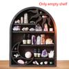 Floating Shelves Essential Oil Display Rack Stone Wall Gothic Decoration Wall Stand Organizer For Home Creative Decor