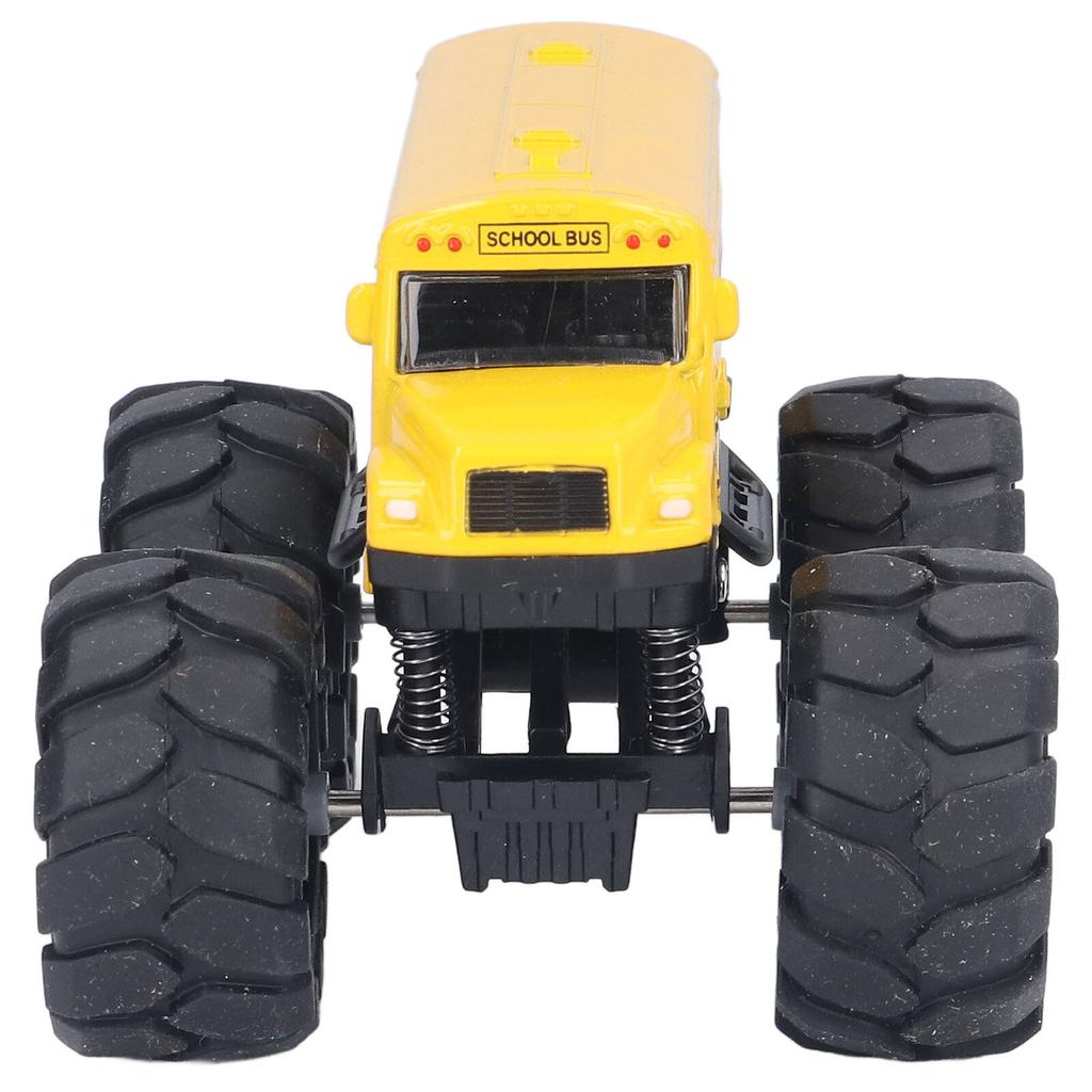 1/43 School Bus Monster Trucks Die Cast Toys Cars Models Metal Pull Back Play Vehicles for Kids Age 3 4 5 6 Year Old Boys Girls Toddlers Children