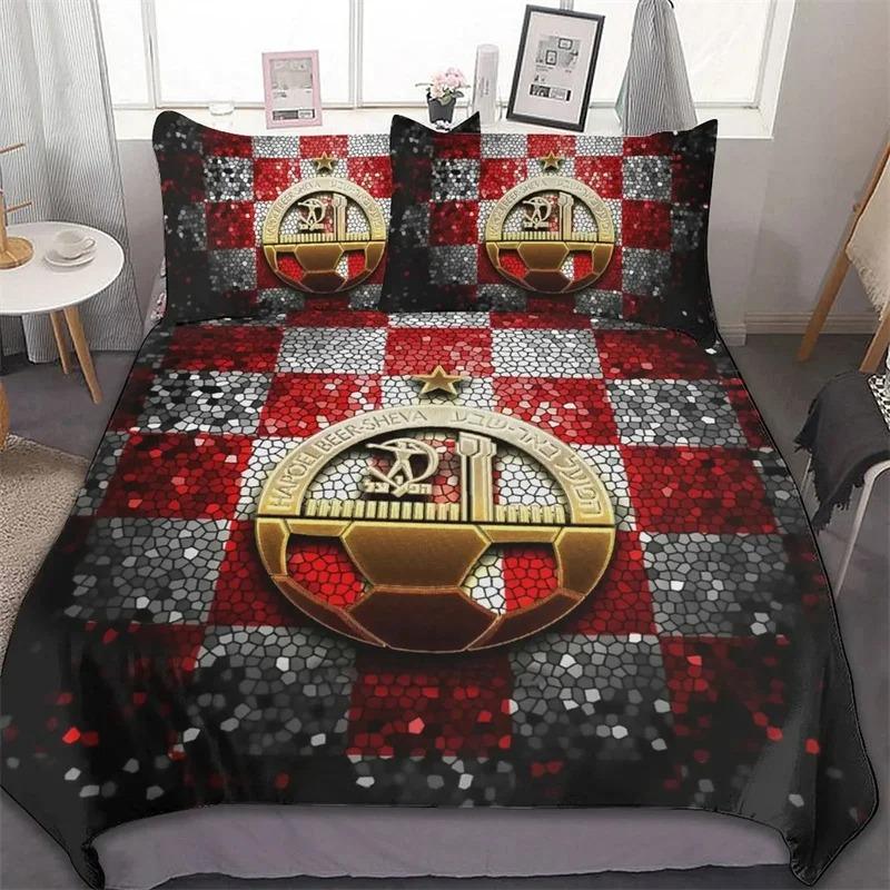 Hapoel Beer Sheva Bedding CollectionDuvet Cover Comforter Bed Collection Quilt Cover PillowcaseKing Queen Twin Size Boys Girls Adultse