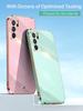 Luxury Plating Case For OPPO A54S A16 A16S A15S A53 A53S A15 A74 5G A54 A55 A96 A93 A94 A9 2020 Soft Silicone Funda Capa Coque