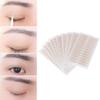 24Pairs  Gauze Lace Mesh Olive-shaped Eyelid Paste-shaped Invisible Double Fold Eyelid Shadow Tape Sticker Beauty Tool