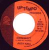 7inch Record JIGSY KING - Disrespect UPT32 Uptempo Records UK Reggae, Ska & Dub Used