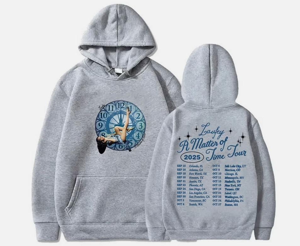 A Matter Of Time Tour 2025 Ispired Sweater, Hoodie