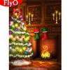 5D Diamond Painting Christmas Tree Socks Handicraft Diamond Embroidery Landscape Picture Of Rhinestone Home Decoration