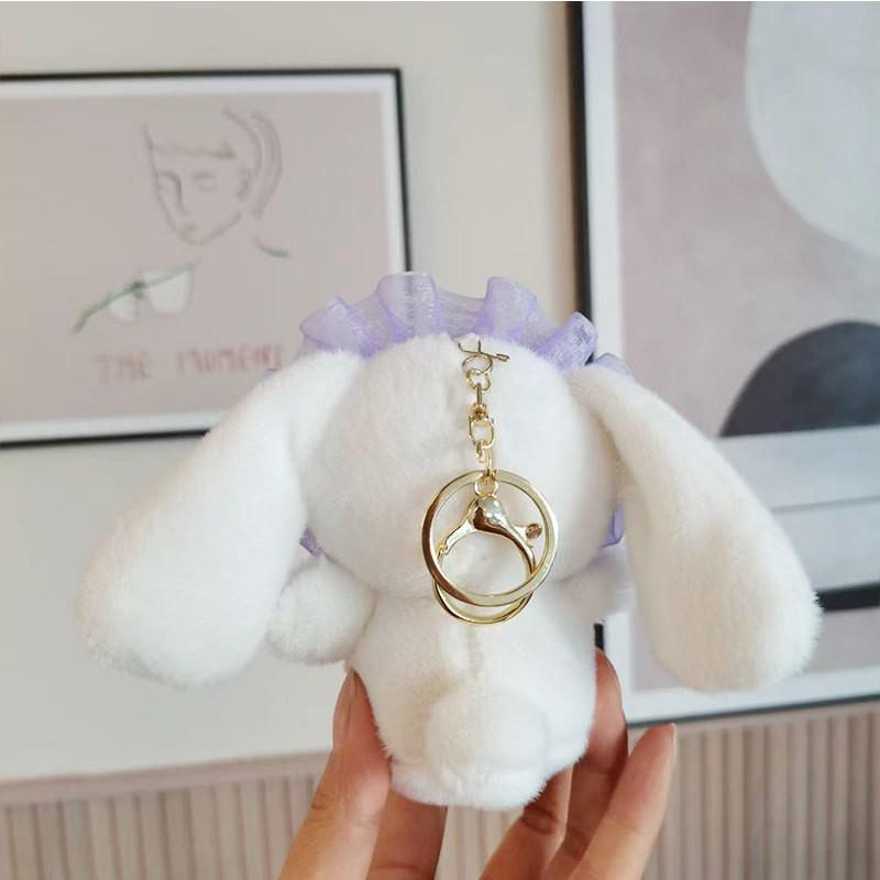 Cute Cartoon Scented Puppy Keychain Adornments Lovable Plush Toy Gift