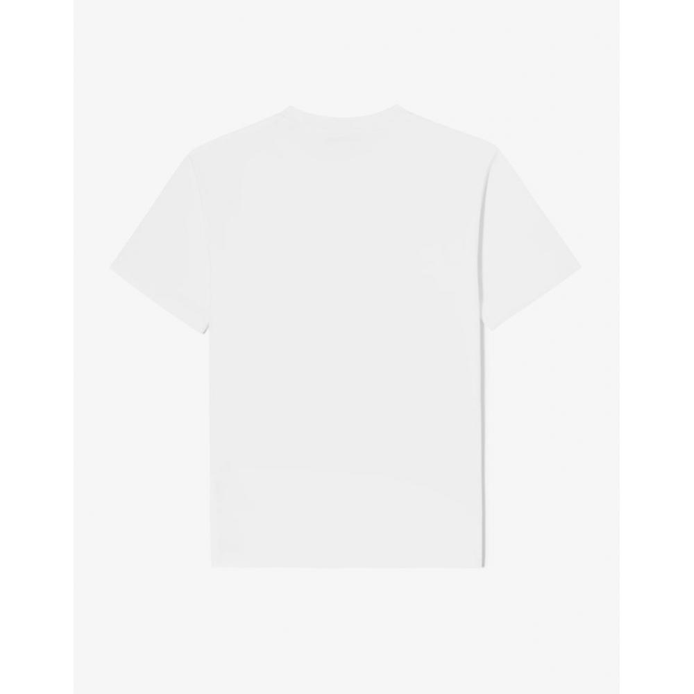 Lacoste Женская базовая футболка с круглым вырезом и коротким рукавом Tf545e 54g 001