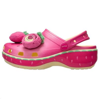 История игрушек x Classic Platform Clog Лотсо Женские кроссовки Розовый Коричневый Зеленый 212240-90H