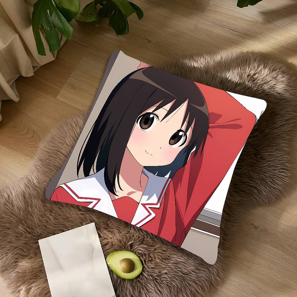 Забавный Милый Горячий Аниме A-AzumangaS Daioh Наволочка Декор Домашняя Декоративная Наволочка для Подушки на Диван Подушка для Кемпинга