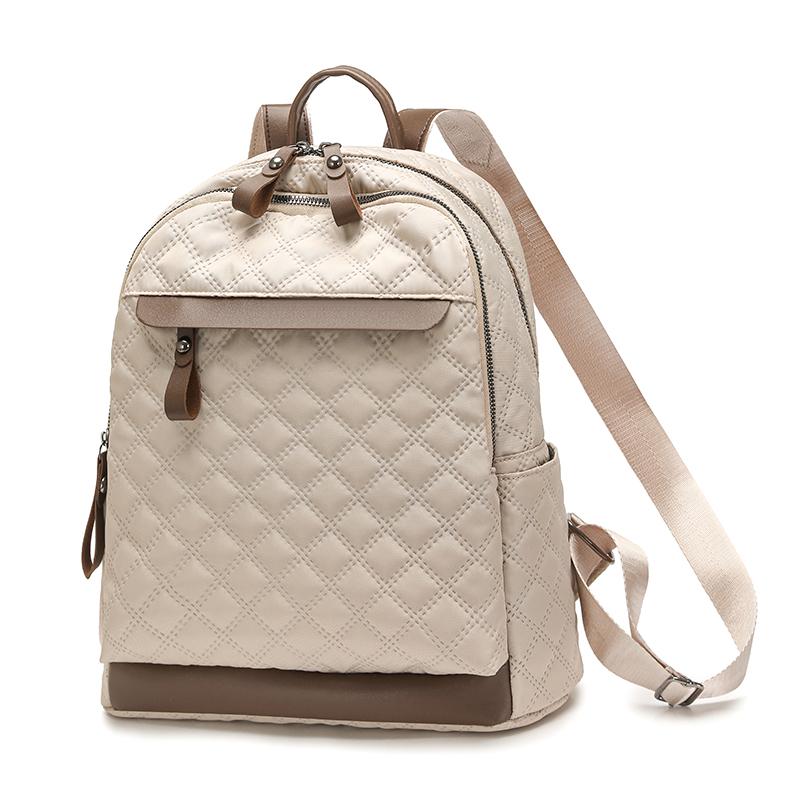 Рюкзак Студенческий Школьный Рюкзак Женский Легкий Ромбовидный Рюкзак