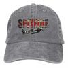 Мужская бейсболка с принтом Supermarine Union Jack Uk Flag Snapback Trucker Ковбойские кепки Dad Hat Spitfire Golf Hats