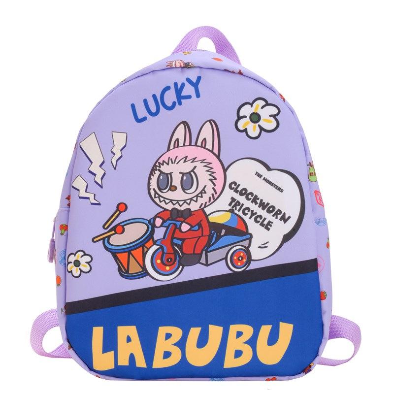 Лабубу Школьный Рюкзак Тренд Рюкзак Детский Милый Веселый Повседневный Рюкзак Новая Мода Маленькая Девочка Милый Мультфильм