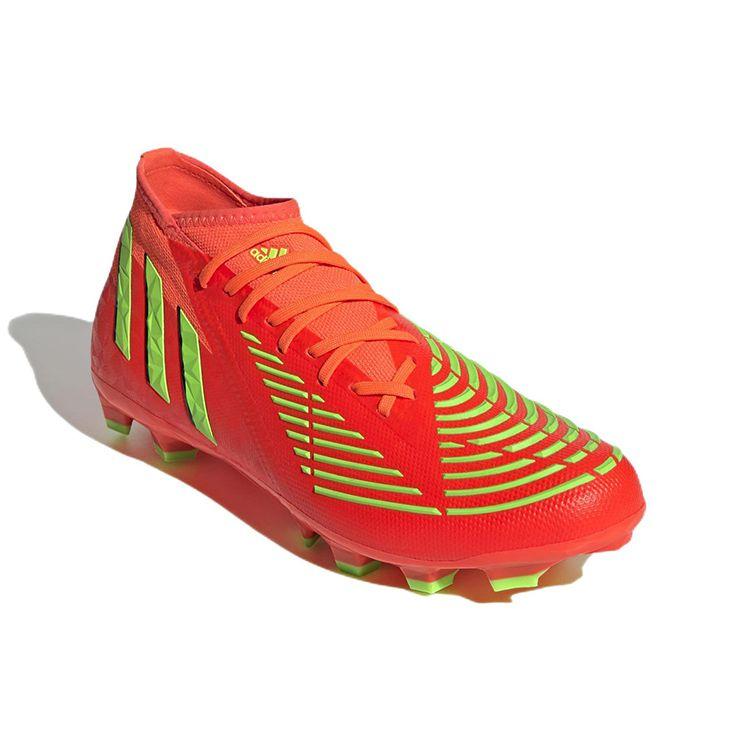 Adidas Predator Edge.2 Lace MG (Rubber Short Studs) Non-Slip Lightweight Soccer Shoes Men Soccer Shoes Green GW0958