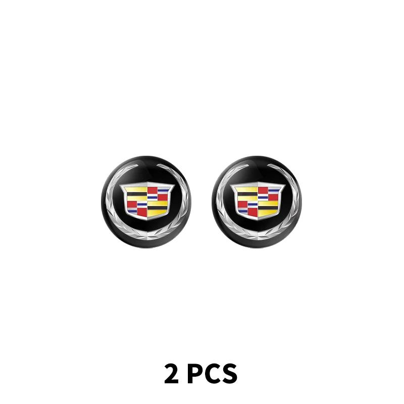 2/5/10 шт. 15 мм Наклейки на замочную скважину автомобильного замка Декор Защита для логотипа Cadillac Escalade CTS ATS SRX XTS XT5 STS CT5 CT6 BLS XLR