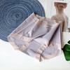 Clashing Lace Modal Cotton Women's Panties Mid Waist Triangles Hip Wrap Breathable Bottoms Panty