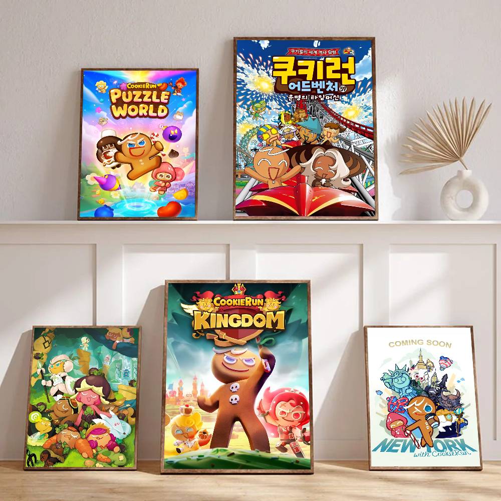 1 шт. Игровой C-Cookie R-Run K-Kingdom Постер Наклейка Печать Водонепроницаемое Настенное Искусство Для Гостиной Спальни Домашний Декор