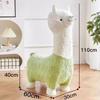 Alpaca Stool Seat: Cute Living Room Decor, Bestie Birthday & Housewarming Gift
