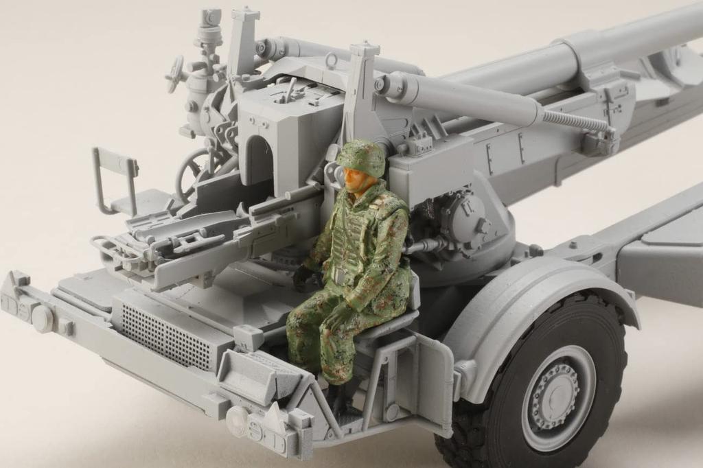 Hobby Japan HJM Военная серия Наземные силы Полевой набор спецназа Пластиковая модель HJMM002 Цветной пластик 1/35 №2 Самоходная FH-70