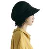 DRIONO Newsboy Summer Slimming UV Easy To Sun Sun Black Women's Cap, Hat, Face, Protection, Carry, Hat, Protection,