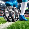 Demon Slayer Printed Size 5 Standard Football, Waterproof PU Training Soccer Ball for Outdoor Sports
