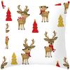 Веселого Рождества праздничное украшение наволочка для дивана офисное сиденье автомобиль украшения спальня комната дом 45x45 см