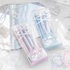 4Pcs/set Stationery Gel Pens Set 0.38mm/0.5mm Neutral Pen Set New Black Ink Press Gel Pen
