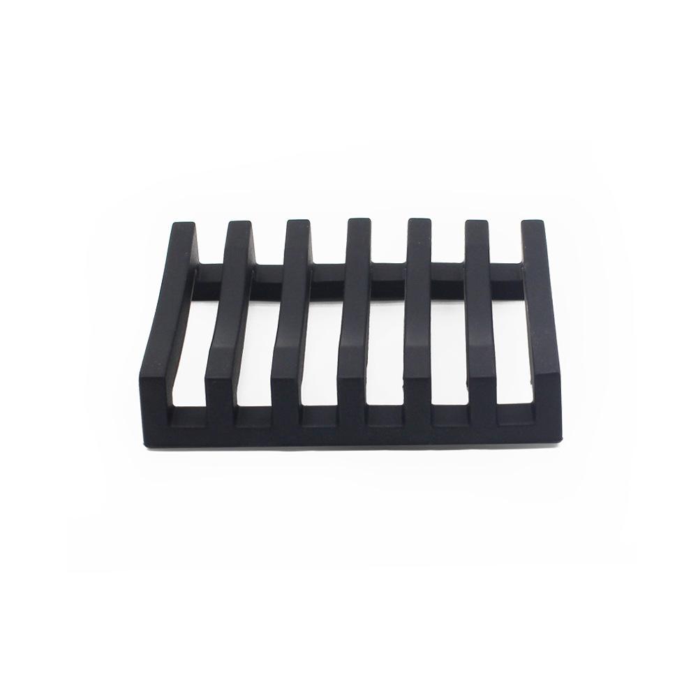 Silicone Soap Box Drain Soap Rack Large Soap Tray Bathroom Soap Box Is Perforation-free