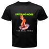 Faith No More The Real Thing Rock Band Legend Black T-Shirt