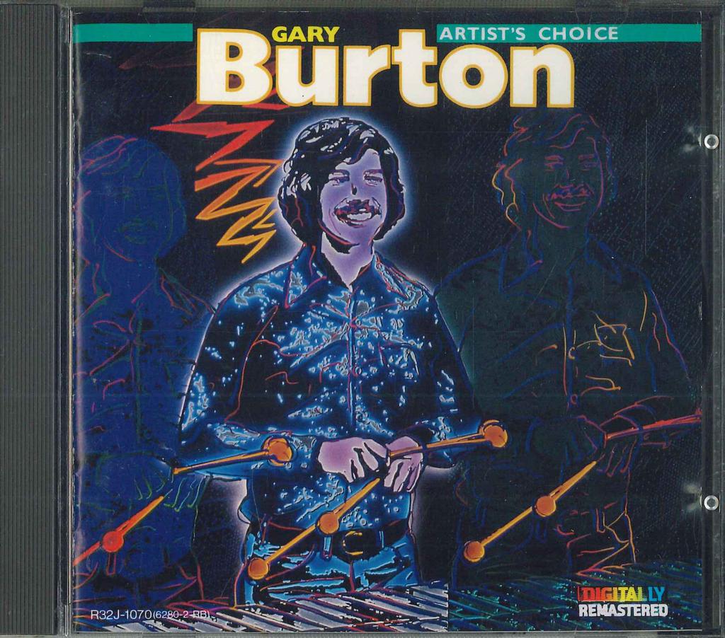 CD GARY BURTON - Artist Choice R32J1070 BMG 1987 Japan Jazz Used