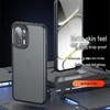 Compatible OnePlus ACE6 Supreme Phone Case - OnePlus Turbo6 Matte Skin-Feel Semi-Transparent Protective Case 1+15R