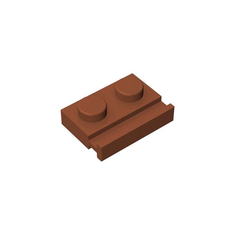 10 шт. 3 пластины 1x2 с возможностью скольжения Строительные блоки MOC Специальные крепления Совместимы с Кирпичами Детские игрушки Подарочная коробка