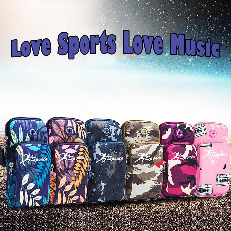 Горячие 2 размера, многофункциональная спортивная сумка для мобильного телефона на открытом воздухе, водонепроницаемое оборудование для бега, фитнеса