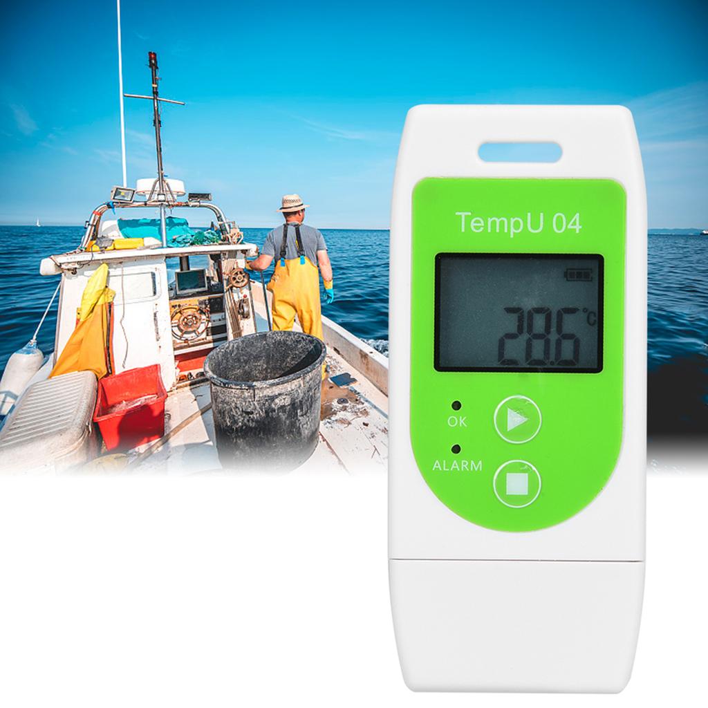 TempU04 PDF USB Temperature Data Logger Reusable Temperature Recorder