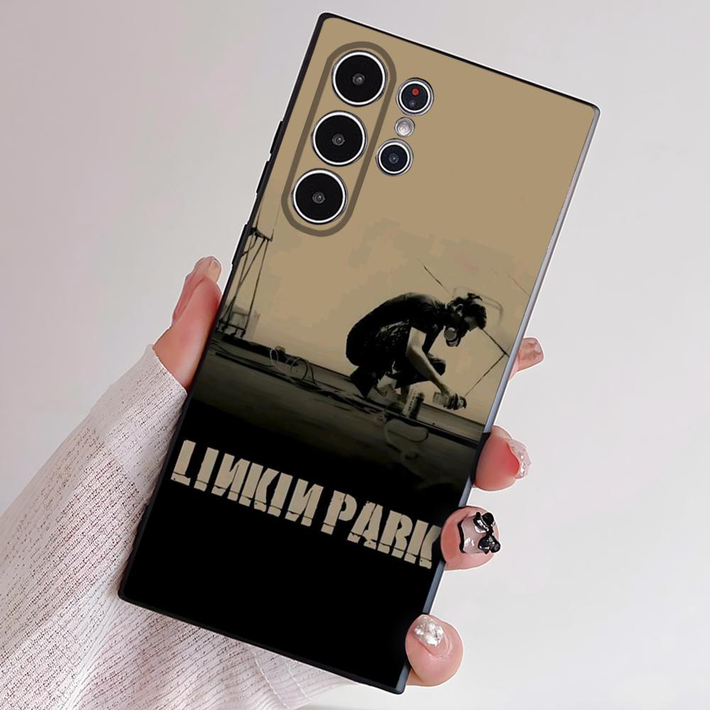 Чехол для телефона Band L-Linkin P-Park Cool для Samsung Серии S S21 S22 S23 S24 S25 FE Plus Ultra Мягкий ТПУ, приятный для кожи