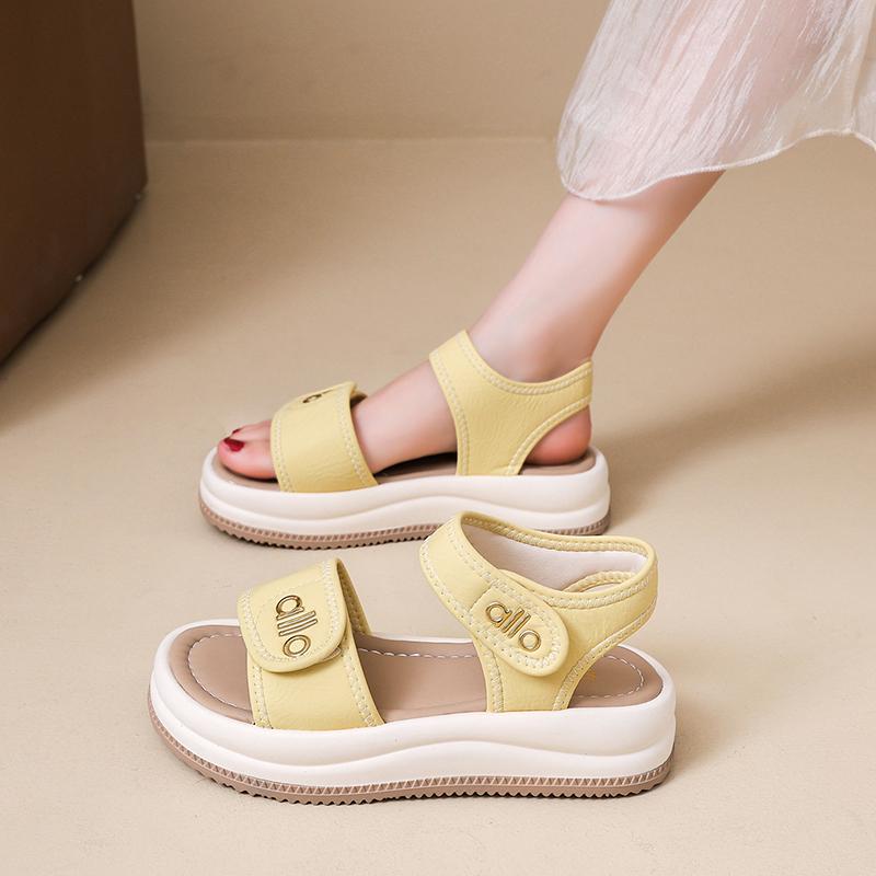 Women Summer Sandals Lightweight Casual Student Beach Shoes Comfortable Open Toe Daily Walking Footwear 8501 summer travel outdoor