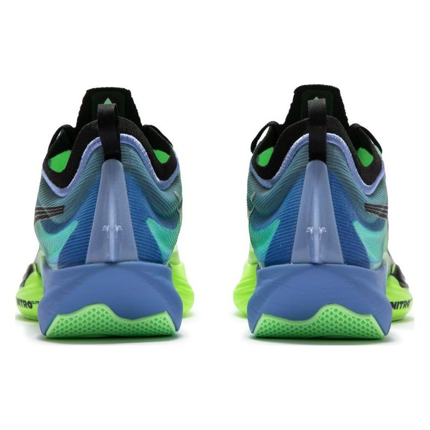 Puma Fast-R Nitro Elite Elektrocharged Women Sneakers Blue Elektro-Purple Fizzy-Lime 377901-01