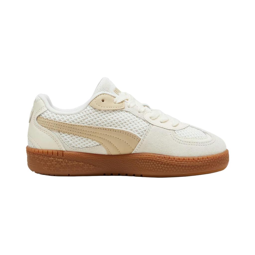 Puma Palermo Moda Surreal Contour Mesh Polyester Comfortable Fashion Lightweight Low-Top Training Shoes Women Sneaker Warm-White 397854-01