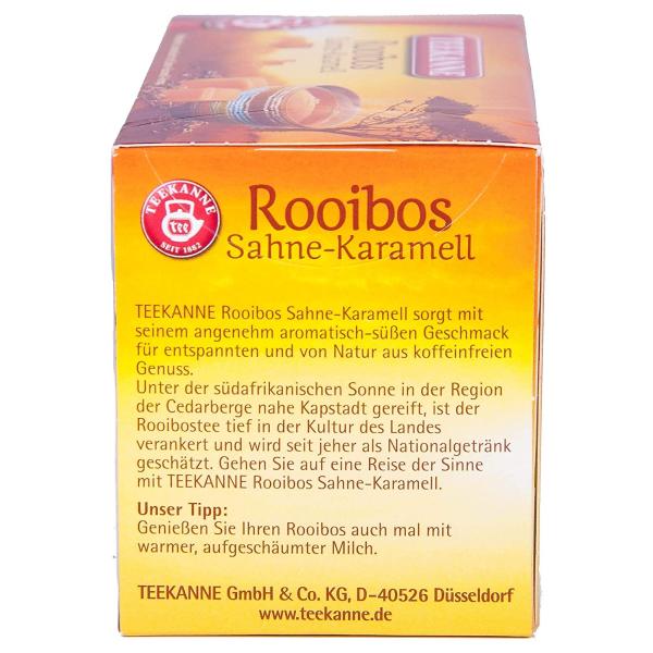 Ticanne, Rooibos Cream Caramel Tea Bags, 1.75 G, 20 Pieces