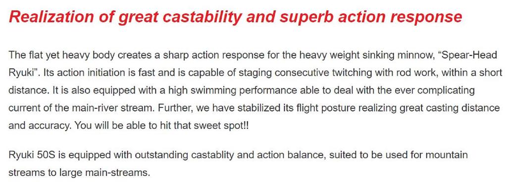 DUO Тонущая приманка Spearhead Ryuki 50S SW ASI0106 (4398)