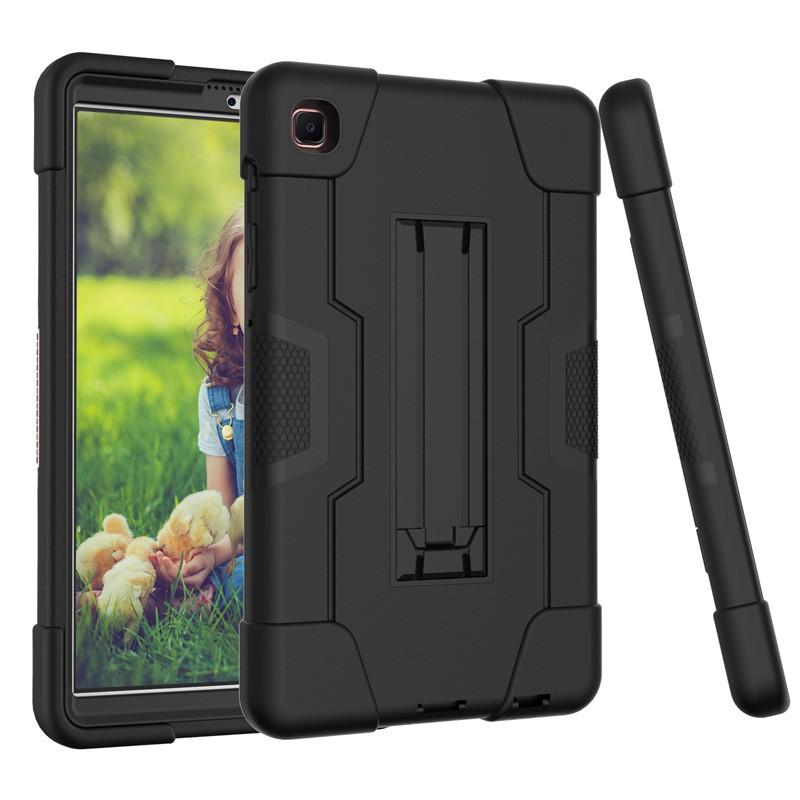 Shockproof Silicone PC Back Cover With Kickstand Galaxy Tab A8 10.5 X205 X200 Multi-Color Options