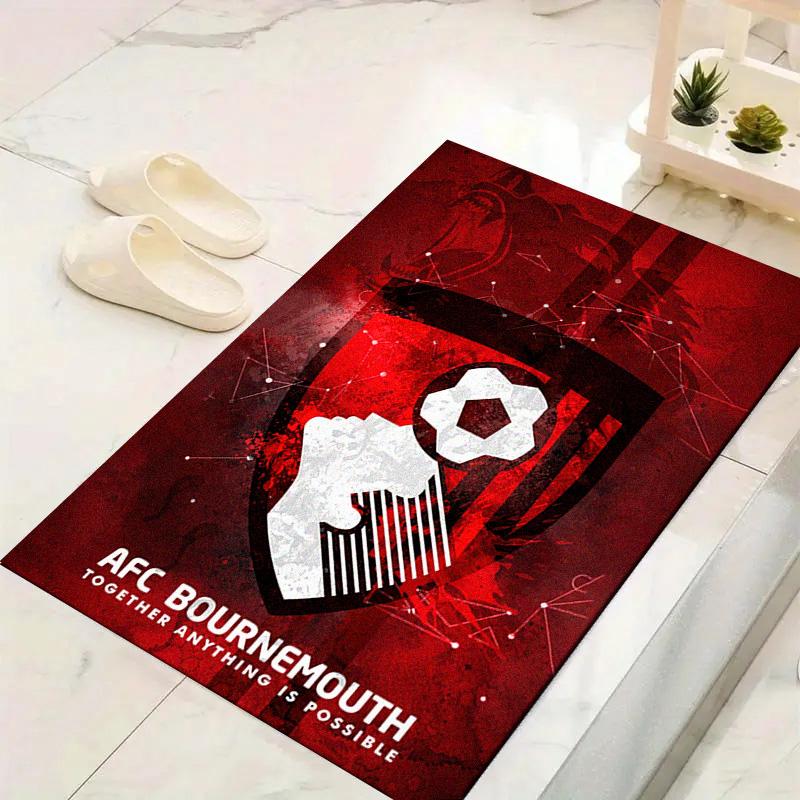 Afc Bournemouth Carpet Rug for Living Room Bedroom Home Sofa Decoration, Kids play Non-slip Floor Mat