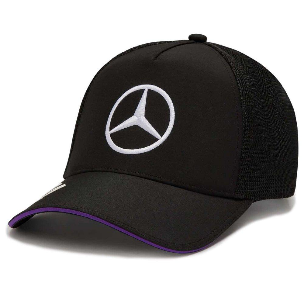 Mercedes Lewis Hamilton Trucker Cap Black Trucker 701227945-002 OS