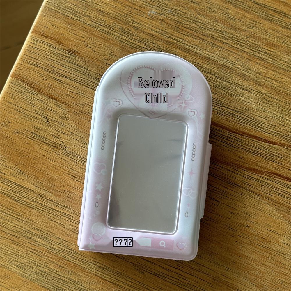 Hot Heart Fish Cake 3-Inch Instant Camera Photo Album & Card Holder for Idol Photocards