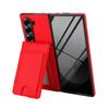 Чехол-кошелек с подставкой из кожи + ПК для Samsung Galaxy Z Fold5 5G с HD-защитой экрана