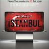 Металлическая настенная табличка D Flat Vintage Turkish Istanbul Турецкая Тематическая Подходит для Мужской Пещеры Декор Сельский Стамбульский Знак для Автомобиля