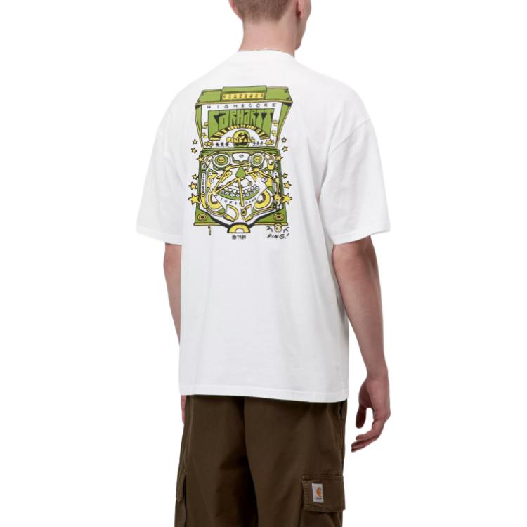 Carhartt WIP Футболка с принтом Pinball S/S Унисекс Топы I036891-02-XX