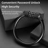 Portable Anti-theft Security Bicycle Password Ring Lock for Mountain Bike
