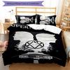 Supernatural 3pcs Bedding Set Duvet Cover Closure Includes 1 Duvet Cover & 2 Pillowcases for All Seasons Bedroom Home Dorm Decor