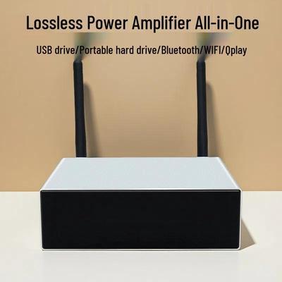 WA30 Мини сетевой стриминговый плеер: Музыкальный усилитель с Wi-Fi и Bluetooth
