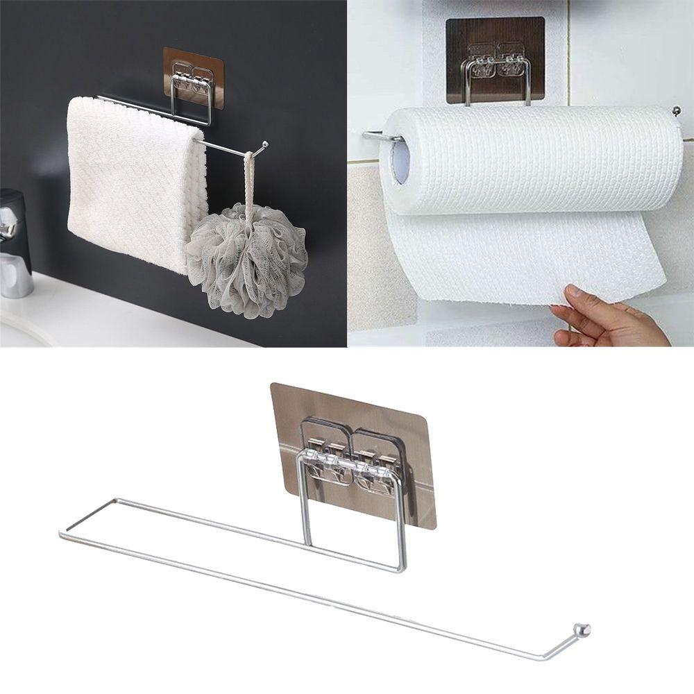 Kitchen Hanging Stand Bathroom Roll Paper Holder Bath Ball Hanger Towel Holder Tissue Rack